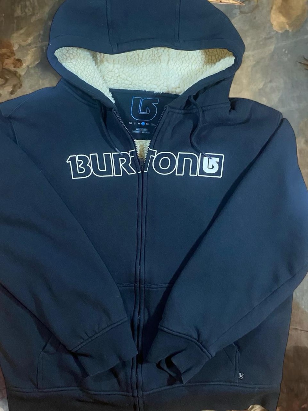 Burton Sherpa-Lined Zip Hoodie